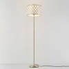 65" Novogratz X Globe Kinsley Matte Brass Floor Lamp - Globe Electric