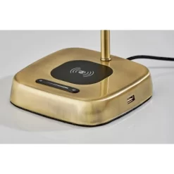 Radley Charge Desk Lamp With Smart Switch Antique Brass (Includes LED Light Bulb) - Adesso 10 Radley Charge Desk Lamp With Smart Switch Antique Brass (Includes LED Light Bulb) - Adesso -Lighting Specialty Shop GUEST 6eb105a4 c53a 477b af56 d7297058729c