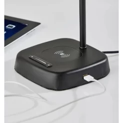 Radley Charge Table Lamp With Smart Switch Black (Includes LED Light Bulb) - Adesso 8 Radley Charge Table Lamp With Smart Switch Black (Includes LED Light Bulb) - Adesso -Lighting Specialty Shop GUEST 6edddcc7 d2df 4ab1 ad28 0a7ee31cc7a1