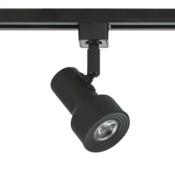 6.5" LED 3-Light Step Linear Track Pendant Black - Cresswell Lighting