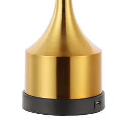 (Set Of 2) 26" Cooper Classic French Country Iron LED Table Lamp With USB Charging Port (Includes LED Light Bulb) - JONATHAN Y -Lighting Specialty Shop GUEST 70cedcf8 5742 4be4 803d 400cfe60aef9