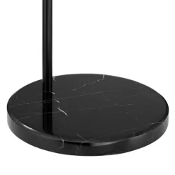 Possini Euro Design Raven Modern 66" Tall Chairside Arc Table Lamp Matte Black Metal Fabric Drum Shade For Living Room Reading Bedroom -Lighting Specialty Shop GUEST 72b61b7d b77f 4fa6 95d1 7c6ca775d347