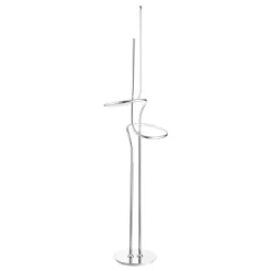 64" Metal Minimalist Dimmable Floor Lamp (Includes LED Light Bulb) - JONATHAN Y -Lighting Specialty Shop GUEST 73d7b003 9b15 4c06 b368 81a9147c494a