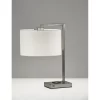 21.25" Austin Adessocharge Table Lamp Medium Silver - Adesso