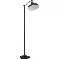 360 Lighting Rustic Downbridge Floor Lamp With USB Charging Port 61" Tall Satin Bronze Metal Dome Shade Living Room Reading House 14 360 Lighting Rustic Downbridge Floor Lamp With USB Charging Port 61" Tall Satin Bronze Metal Dome Shade Living Room Reading House -Lighting Specialty Shop GUEST 745d0d35 21e2 42df a56d 43d1a4827236