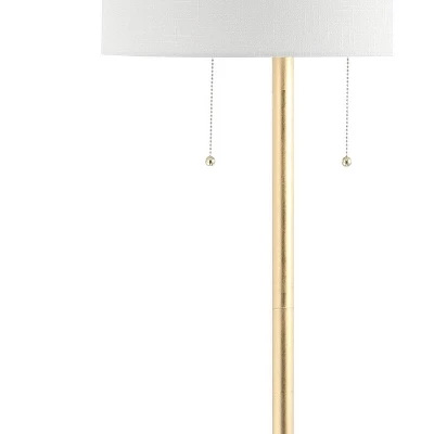 61.5" Metal Floor Lamp (Includes LED Light Bulb) Gold - Jonathan Y 3 61.5" Metal Floor Lamp (Includes LED Light Bulb) Gold - Jonathan Y - Image 3