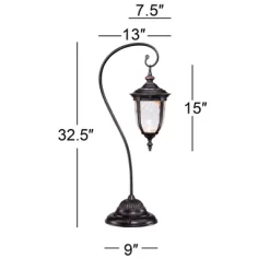 John Timberland Bellagio 32 1/2"H Bronze LED Landscape Path Lights Set Of 2 -Lighting Specialty Shop GUEST 78c55da7 1dfc 4e9d bd5f 36553a7c88e1