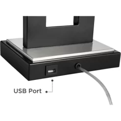 360 Lighting Neil Modern Table Lamp With Black Marble Riser 26" High Two Tone USB Charging Port White Rectangular Shade For Bedroom House Home Desk 8 360 Lighting Neil Modern Table Lamp With Black Marble Riser 26" High Two Tone USB Charging Port White Rectangular Shade For Bedroom House Home Desk -Lighting Specialty Shop GUEST 796fdf2b 7c2b 427e a28e ae2c3ad233bd