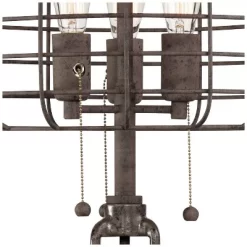Franklin Iron Works Edison Industrial Rustic Farmhouse Table Lamp 30" Tall Rust Brown Open Metal Cage For Bedroom Living Room Bedside Nightstand Kids 10 Franklin Iron Works Edison Industrial Rustic Farmhouse Table Lamp 30" Tall Rust Brown Open Metal Cage For Bedroom Living Room Bedside Nightstand Kids -Lighting Specialty Shop GUEST 7a44588e 3a8f 4431 9920 bc6e19c21653