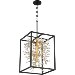 Possini Euro Design Carrine Black Gold Pendant Chandelier 15 1/4" Wide Modern Clear Crystal 4-Light Fixture For Dining Room House Foyer Kitchen Island 13 Possini Euro Design Carrine Black Gold Pendant Chandelier 15 1/4" Wide Modern Clear Crystal 4-Light Fixture For Dining Room House Foyer Kitchen Island -Lighting Specialty Shop GUEST 7a793c5e 6f0a 4ce8 8858 e6f4b4f4816d