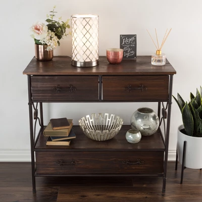 Tree Bark Pattern Uplight Table Lamp Medium Silver (Includes LED Light Bulb) - Lavish Home 5 Tree Bark Pattern Uplight Table Lamp Medium Silver (Includes LED Light Bulb) - Lavish Home - Image 5