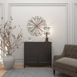 10" X 21" Industrial Accent Lamp With Iron Wire Cage Shade Red/Black - Olivia & May -Lighting Specialty Shop GUEST 7c0bf104 ecf5 4039 8f26 a6541e439c70