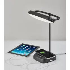 Radley Charge Table Lamp With Smart Switch Black (Includes LED Light Bulb) - Adesso 9 Radley Charge Table Lamp With Smart Switch Black (Includes LED Light Bulb) - Adesso -Lighting Specialty Shop GUEST 7e6960f5 40ed 47e4 8f70 cfc575636b6f