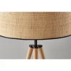 Jackson Floor Lamp Natural Wood - Adesso