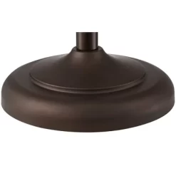 Franklin Iron Works Ferris Rustic Farmhouse Pharmacy Floor Lamp 57" Tall Bronze Faux Wood Grain Adjustable For Living Room Reading Bedroom Office Home -Lighting Specialty Shop GUEST 82ed2003 ad79 4e7e 8494 5069a6540359