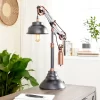 Industrial Metal Desk Lamp Black - Olivia & May