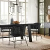 4-Arm Chandelier With Trim Shades Black - Threshold™ Designed With Studio McGee