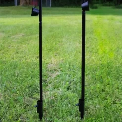 Sunnydaze Decor Sunnydaze Outdoor Adjustable Height Glass And Metal Swirl Patio And Lawn Torch Set -Lighting Specialty Shop GUEST 8a2130f4 b0db 47b0 a903 33b7b417f6d8