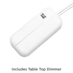 360 Lighting Sergio Modern Accent Table Lamps 23 1/2" High Set Of 2 Acrylic Chrome USB Charging Port White Drum For Bedroom Living Room Bedside Desk -Lighting Specialty Shop GUEST 8b0468f4 1ce9 4e33 b8bb 2d72cd996834