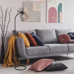 58" Harper 1-Light Floor Lamp - River Of Goods -Lighting Specialty Shop GUEST 960d8127 e08d 4bfd 9c92 7759c428479a