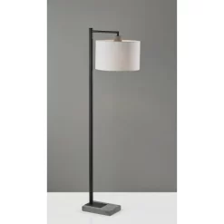 Devin Floor Lamp Black - Adesso