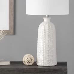 NuLOOM Flint Ceramic 30" Table Lamp Lighting - Cream 30" H X 15" W X 15"D 10 NuLOOM Flint Ceramic 30" Table Lamp Lighting - Cream 30" H X 15" W X 15"D -Lighting Specialty Shop GUEST 97c3698c f74a 4258 a1aa fce46908a78a