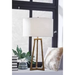 Wynlett Metal Table Lamp Antique Brass - Signature Design By Ashley
