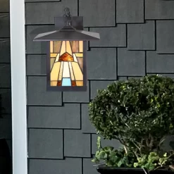 11.75" 1-Light Mona Mission Style Outdoor Wall Lantern Sconce Bronze - River Of Goods 12 11.75" 1-Light Mona Mission Style Outdoor Wall Lantern Sconce Bronze - River Of Goods -Lighting Specialty Shop GUEST 9a199f50 a6a9 4826 a9d6 984871fc5d86