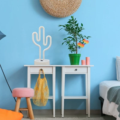 CIAO Tech Decorative Cactus Neon Night Light LED Desk Table Lamp 2 CIAO Tech Decorative Cactus Neon Night Light LED Desk Table Lamp - Image 2