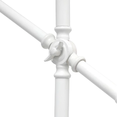 Tilting Arm Table Lamp White - Elegant Designs 4 Tilting Arm Table Lamp White - Elegant Designs - Image 4