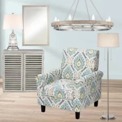 Possini Euro Design Simplicity Modern Floor Lamp 59" Tall Brushed Nickel Silver Off White Tapered Drum Shade For Living Room Bedroom Office House Home -Lighting Specialty Shop GUEST 9a8ed699 b6ca 4e74 bfe4 4ead1415102f