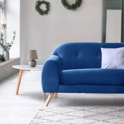 8.66" Petite Ceramic Orb Base Bedside Table Desk Lamp With Matching Tapered Drum Fabric Shade Gray - Creekwood Home 5 8.66" Petite Ceramic Orb Base Bedside Table Desk Lamp With Matching Tapered Drum Fabric Shade Gray - Creekwood Home - Image 5