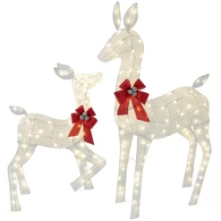 Best Choice Products 2-Piece Lighted Christmas Deer Set Outdoor Yard Decoration With 210 LED Lights, Stakes 15 Best Choice Products 2-Piece Lighted Christmas Deer Set Outdoor Yard Decoration With 210 LED Lights, Stakes -Lighting Specialty Shop GUEST 9c389768 69bd 4b7d 8ee0 65d8973f8651