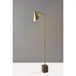 Hawthorne Floor Lamp Antique Brass - Adesso -Lighting Specialty Shop GUEST 9ca48a3c bf17 49df af17 8f928ad68fad
