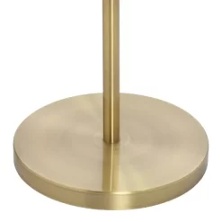 61" Meg Brushed Gold Metal Candlestick Floor Lamp With Rattan Shades - River Of Goods -Lighting Specialty Shop GUEST a305e374 0069 4eb0 9615 ea67ccba3ed3