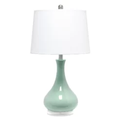Droplet Table Lamp With Fabric Shade - Lalia Home -Lighting Specialty Shop GUEST a43d52bd b7e5 42df a7cb f98ad199a750