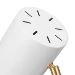 15" Novogratz X Globe Athena White Desk Lamp - Globe Electric -Lighting Specialty Shop GUEST a4f96b92 4e25 49ab b108 dbd9ad253c2d