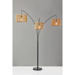 82" Cabana Collection 3-Arm Arc Lamp Black - Adesso 14 82" Cabana Collection 3-Arm Arc Lamp Black - Adesso -Lighting Specialty Shop GUEST a5c49c66 cfd5 42d5 b24d 07e7d50be40b