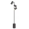 63" LED Adjustable Floor Lamp Brushed Steel - StyleCraft