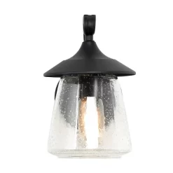 9.8" Metal/Glass Outdoor Lamp Black - LNC 15 9.8" Metal/Glass Outdoor Lamp Black - LNC -Lighting Specialty Shop GUEST a6d306d9 baf4 4849 a565 545f8aa8a0b2
