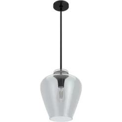 1-Light Vidria Pendant Matte Black - Hunter Fan -Lighting Specialty Shop GUEST a7c8cde1 ced4 4bce b35b 1d92e36a7178