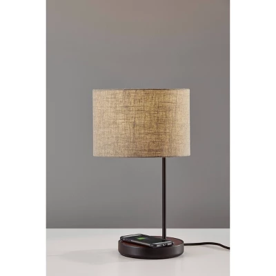 19.5" Oliver Charge Table Lamp Black - Adesso 5 19.5" Oliver Charge Table Lamp Black - Adesso - Image 5