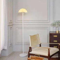 65" 2-Light Dixon Floor Lamp With Frosted Glass Shade Matte White - Globe Electric -Lighting Specialty Shop GUEST ab6052d2 8044 4eb4 8b6d b19a5d819a63