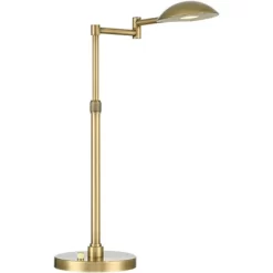 Possini Euro Design Possini Euro Warm Gold LED Swing Arm Desk Lamp -Lighting Specialty Shop GUEST ac430d9f 5680 46a6 9b5f 112f787455cb