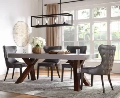 Franklin Iron Works Cove Point Oil Rubbed Bronze Linear Pendant Chandelier 34 1/2" Wide Rustic Clear Glass 4-Light Fixture For Dining Room Kitchen -Lighting Specialty Shop GUEST afb4360b 355b 421c b328 ea5ea59b88b4