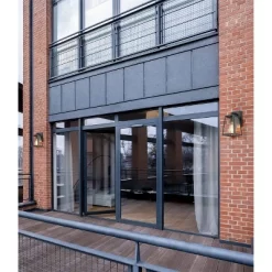 10" Metal/Glass Cone Outdoor Wall Lamp Black - LNC -Lighting Specialty Shop GUEST b7fc9837 4ad9 4f8e a90b d7c88d025a6a