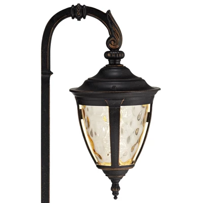 John Timberland Bellagio 26 1/2" High Black Down-Arm Landscape LED Path Light 2 John Timberland Bellagio 26 1/2" High Black Down-Arm Landscape LED Path Light - Image 2
