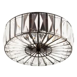 11.5" Crystalline Semi-Flush Mount Pendant Clear - River Of Goods 17 11.5" Crystalline Semi-Flush Mount Pendant Clear - River Of Goods -Lighting Specialty Shop GUEST b89c3755 7128 4215 88eb e97e5632b6db