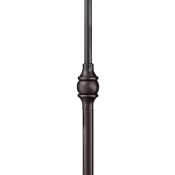 Franklin Iron Works Wyatt II Industrial Rustic Farmhouse Arc Floor Lamp 66" Tall Dark Bronze Brown Metal For Living Room Reading Bedroom Office House -Lighting Specialty Shop GUEST b906fce8 2e3d 40a4 b7ca 981944e8ee0e