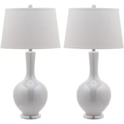 Blanche Gourd Lamp (Set Of 2) - Safavieh -Lighting Specialty Shop GUEST ba4a34be cd80 4a8f 81e2 b315dfb4048e